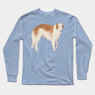 Cute borzoi Long Sleeve T-Shirt